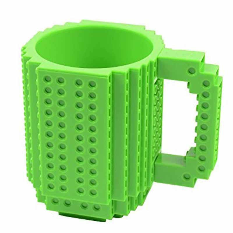 Lego Block Olive Coffee Mug