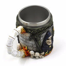 Skull Shape Stainless Steel Mug