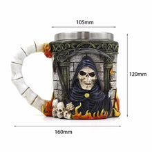 Skull Shape Stainless Steel Mug